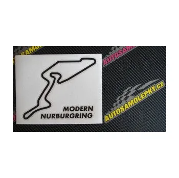 Samolepící dekorace SAMOLEPKA Okruh Modern Nurburgring (10 - červená) NA AUTO, NÁLEPKA, FÓLIE, POLEP, TUNING, VLASTNÍ TEXT, TISK, AUTOSAMOLEPKY.cz, POLEPY, OBRÁZEK, LOGO, SAMOLEPKY