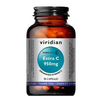 Zdraví VIRIDIAN nutrition Extra C 950mg 90 kapslí