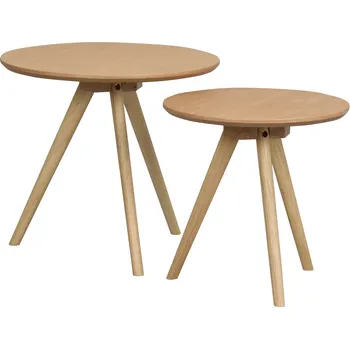 Konferenční stolek ROWICO set konferenční stolků YUMI dub 119208