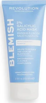 Pleťová maska Revolution Skincare Blemish 2% Salicylic Acid čisticí maska 65 ml