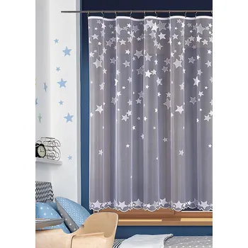 Záclona JIMI Textil M49 vánoční bílá 170 cm 1