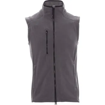 pracovní vesta Pánská fleecová vesta Payper EASY+ Barva: Šedá Ocelová, Velikost: L