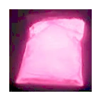 Svítící prášek do pryskyřice / fotoluminiscenční pigment růžový