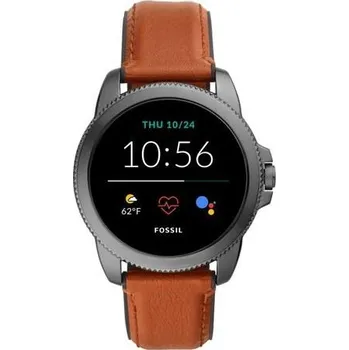 Chytré hodinky Fossil FTW4055 Gen 5E 44 mm hnědé