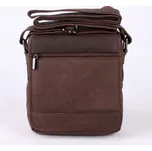 Hnědá kožená crossbody taška Bellugio no. 26663