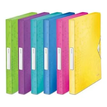 Archivační box LEITZ Box na dokumenty WOW, PP, bílá