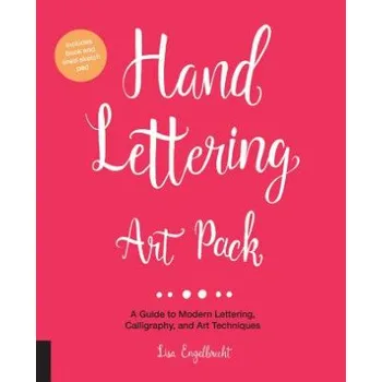 Umění Hand Lettering Art Pack – Lisa Engelbrecht (EN)