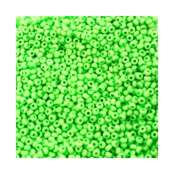 Dětské navlékací korálky Rokajl Preciosa 1. jakost 8/0 světle zelená č. 171