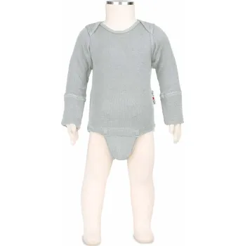 Kojenecký body Body / tričko merino Bright Silver, Manymonths Velikost: Charmer/Explorer...3-12/18měs.