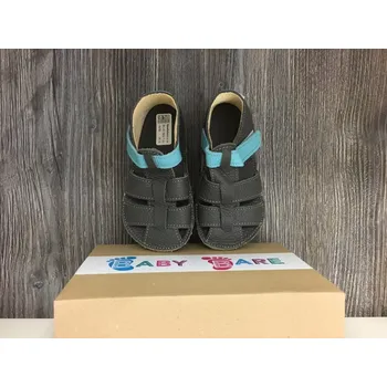 Dětská móda Baby Bare Shoes Blue Beetle - páskové sandále, Baby Bare Shoes Velikost: 24