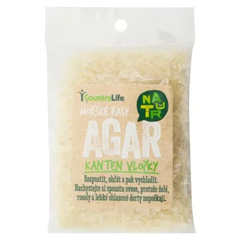 Country Life Kanten vločky Agar 30 g
