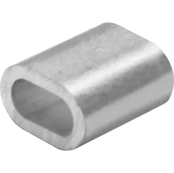 Stavební materiál Onpira Lanová lisovací svorka DIN 3093 Ø1-12 mm Průměr: 2,5 mm