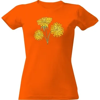 Dámské tričko Tričko s potiskem 3 pampelišky dámské