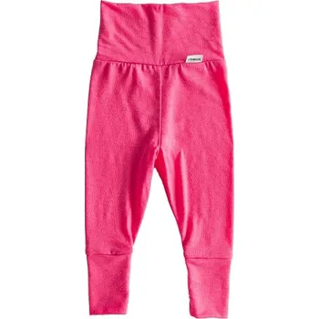 Merino rostoucí dlouhé legíny Baby RŮŽOVÉ, Crawler Velikost: 74-80/86