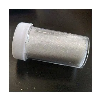 Třpytky / glitry v tubě bílé 20g