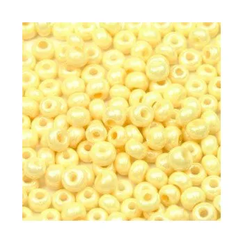 Dětské navlékací korálky Rokajl Preciosa 1. jakost 6/0 perleťové světlejší č. 112