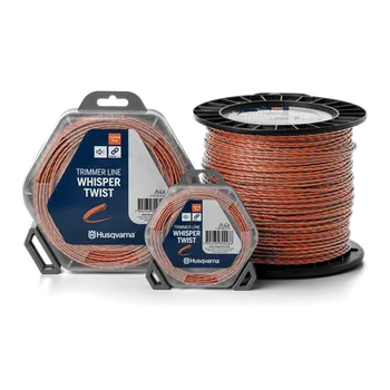 Struna do sekačky Vyžínací struna Husqvarna Whisper Twist; 1,5mm; 15m