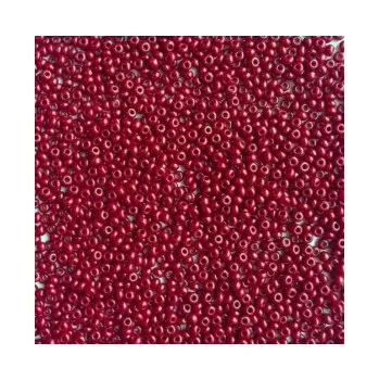 Dětské navlékací korálky Rokajl 12/0 vínová