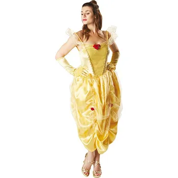 Karnevalový kostým Rubies USA Kostým Golden Belle Adult - licence varianta: S - 34/36