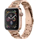 Spigen Kovový řemínek pro Apple Watch 38mm / 40mm / 41mm / 42mm - Spigen, Modern Fit Rose