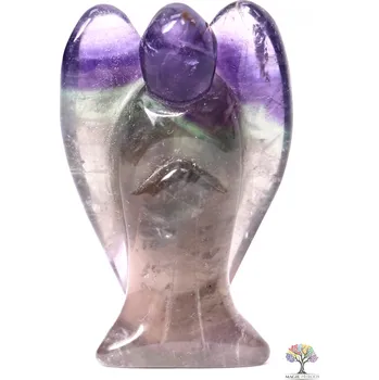 Drahý kámen Magieprirody.cz Anděl Fluorit světlý 50x30 mm - Anděl z přírodního kamene #ZB5