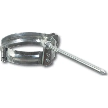 okap Gutta objímka FeZn 8 / 14 cm stříbrná