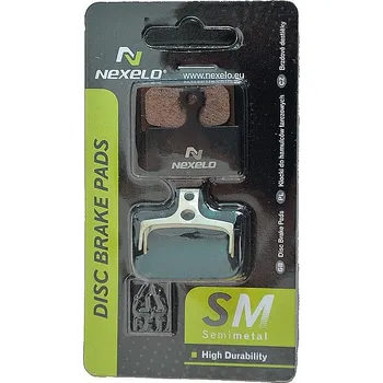 Brzda na kolo NEXELO DESTIČKY BRZD SHIMANO BRM985 SEMIMETALICKÉ