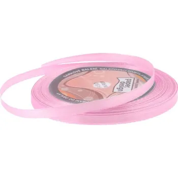 Stuha Stuha saténová 6mm/32m růžová