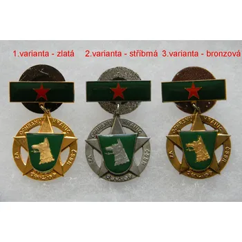 Odznak Za Ochranu Hranic ČSSR - Zlatá