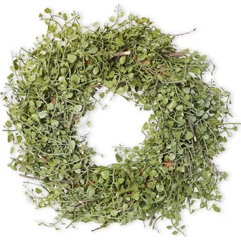 umělá květina Věněc zeleň pvc 35cm zelený (521887)