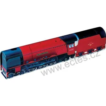 Dóza na potraviny DUCHESS OF HAMILTON červená lokomotiva