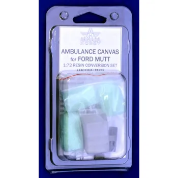 Plastikový model Armada Hobby 1/72 Ambulance Canvas for Ford Mutt - conv.set