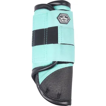 Ochrana nohy a ocasu QHP Kamaše přední Eventing Technical QHP, pár, mint green XL