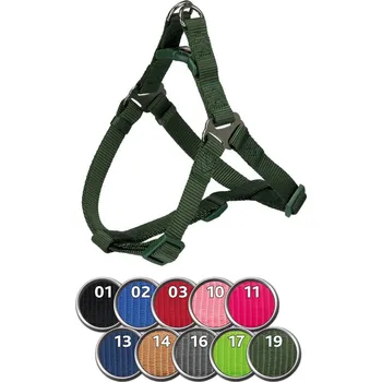 Postroj pro psa Postroj PREMIUM 40-50cm/15mm (S), plameňák