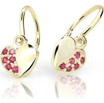 Náušnice Cutie Jewellery Náušnice pro děti C2160Z-Tcf Red