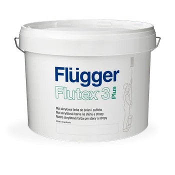 barva na zeď Flügger FLUTEX 3 PLUS bílý 9,1L + dárek k objednávce nad 1000Kč