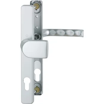 Dveřní kování Dveřní kování HOPPE London koule/klika F1 stříbrná /8mm,PZ92/dveře 67-72mm