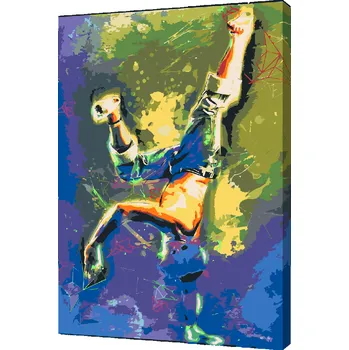 Malování podle čísel - Breakdance Velikost: 40x60cm, Rámování: Pouze srolované plátno