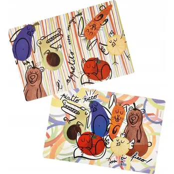 prostírání Sada 2 ks prostírání/podložky 45x30cm COMBRICCOLA BRANDANI (barva - barevné)