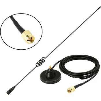 WiFi anténa OEM Anténa magnetická VU-1510 (SD90VU) dualband Konektor: SMA, Umístění: Magnetická