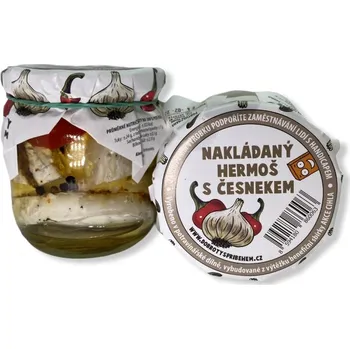 Potravina Dobroty s příběhem Nakládaný hermoš s česnekem 2 ks