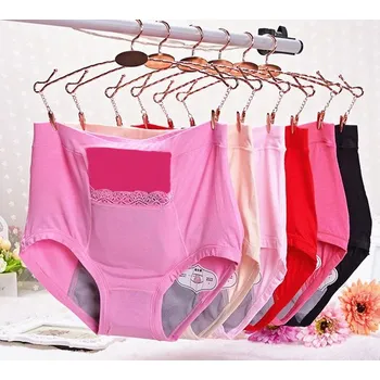 Dámské erotické prádlo Menstruační kalhotky s kapsičkou - S/M Barva: růžová