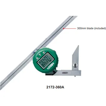 Úhloměr Digitální úhloměr 360° s výstupem dat INSIZE