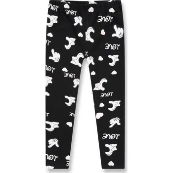 Dívčí legíny Dívčí legíny - KUGO JL0703, černá Barva: Černá, Velikost: 104