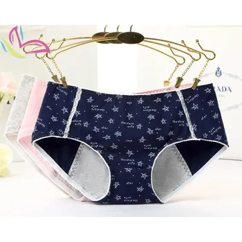 Dámské erotické kalhotky Menstruační kalhotky - S/M Barva: Černá