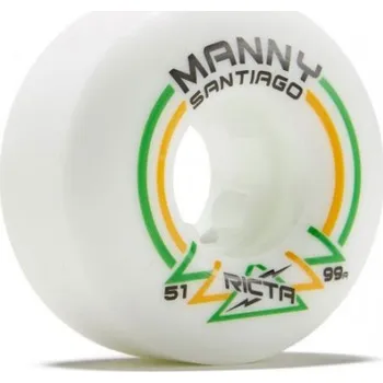 Kolečko na skateboard SK8 KOLA RICTA Manny Santiago Pro Rap Sl - bílá - 51mm/99a + při osobním odběru 1 016 Kč