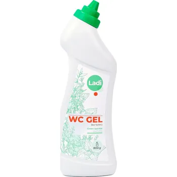WC čistič WC gel Ladi green sparkle 800 g