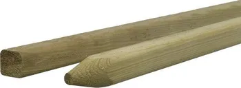 Plotový sloupek ASKO Kůl dřevěný se špicí 60 x 300 mm borovice