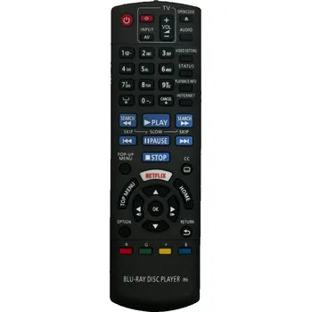 Náhradní dálkový ovladač pro Panasonic N2QAYB001167 TV Blue-Ray, DVD