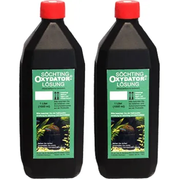Kompresor do akvária Söchting roztok do okysličovače 6%, 1 litr 2 × 1 l